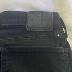 Black lucky jeans